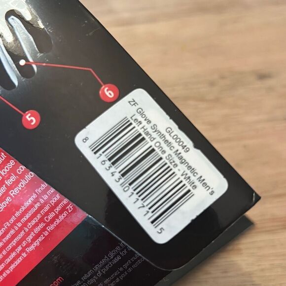 NEW 2 pcs one pair zero friction golf gloves mesh Lyra white right and left one - Picture 5 of 7